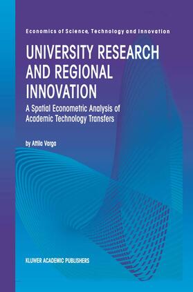 Varga | University Research and Regional Innovation | Buch | 978-0-7923-8248-5 | sack.de