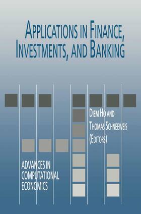 Schneeweis |  Applications in Finance, Investments, and Banking | Buch |  Sack Fachmedien