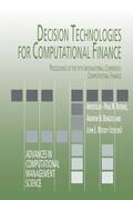 Refenes / Moody / Burgess |  Decision Technologies for Computational Finance | Buch |  Sack Fachmedien