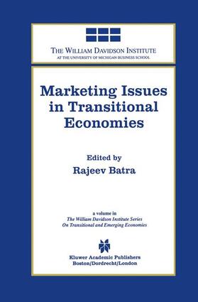 Batra |  Marketing Issues in Transitional Economies | Buch |  Sack Fachmedien