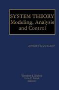 Djaferis / Schick |  System Theory | Buch |  Sack Fachmedien