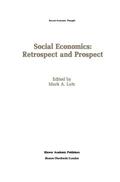 Lutz |  Social Economics: Retrospect and Prospect | Buch |  Sack Fachmedien