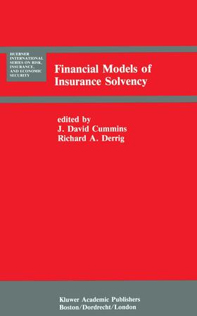 Derrig / Cummins |  Financial Models of Insurance Solvency | Buch |  Sack Fachmedien