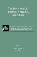 Hafer / Dwyer |  The Stock Market: Bubbles, Volatility, and Chaos | Buch |  Sack Fachmedien