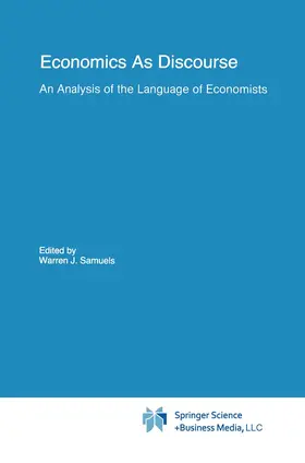Samuels |  Economics As Discourse | Buch |  Sack Fachmedien