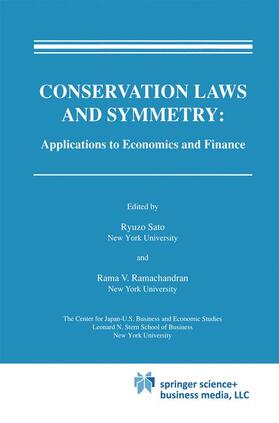 Ramachandran / Sato | Conservation Laws and Symmetry: Applications to Economics and Finance | Buch | 978-0-7923-9072-5 | sack.de