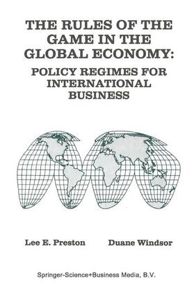 Windsor / Preston |  The Rules of the Game in the Global Economy | Buch |  Sack Fachmedien