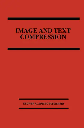 Storer |  Image and Text Compression | Buch |  Sack Fachmedien