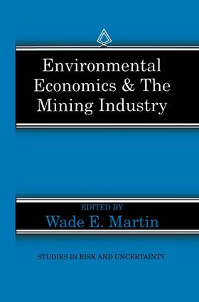 Martin | Environmental Economics & the Mining Industry | Buch | 978-0-7923-9404-4 | sack.de