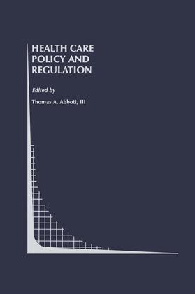 Abbott III | Health Care Policy and Regulation | Buch | sack.de