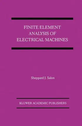 Salon |  Finite Element Analysis of Electrical Machines | Buch |  Sack Fachmedien