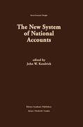 Kendrick |  The New System of National Accounts | Buch |  Sack Fachmedien