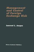 Jacque |  Management and Control of Foreign Exchange Risk | Buch |  Sack Fachmedien