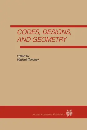 Tonchev |  Codes, Designs and Geometry | Buch |  Sack Fachmedien