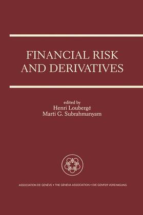 Loubergé / Subrahmanyam | Financial Risk and Derivatives | Buch | 978-0-7923-9801-1 | sack.de