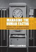 Kaufman |  Managing the Human Factor | eBook | Sack Fachmedien
