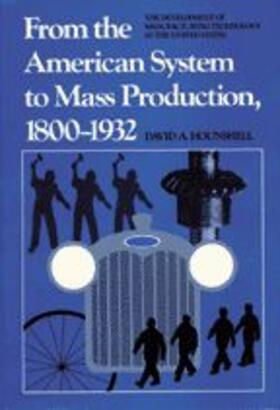 Hounshell |  From the American System to Mass Production, 1800-1932: The Development of Manufacturing Technology in the United States | Buch |  Sack Fachmedien