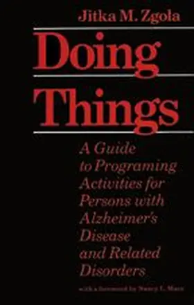 Zgola | Doing Things | Buch | 978-0-8018-3467-7 | www.sack.de