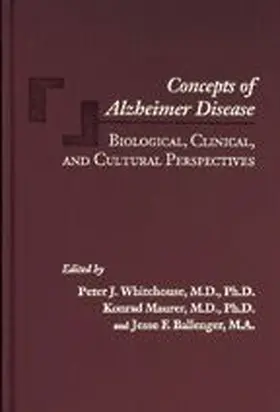 Whitehouse / Maurer / Ballenger | Concepts of Alzheimer Disease | Buch | 978-0-8018-6233-5 | sack.de
