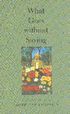 Jacobsen |  What Goes Without Saying | Buch |  Sack Fachmedien