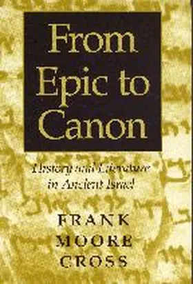 Cross |  From Epic to Canon | Buch |  Sack Fachmedien