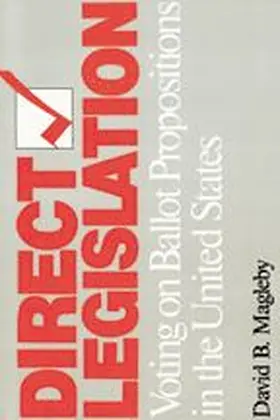 Magleby |  Direct Legislation | Buch |  Sack Fachmedien