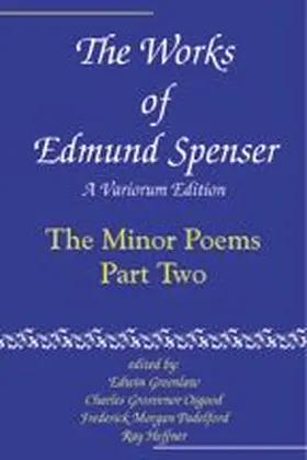 Spenser / Greenlaw / Osgood |  The Works of Edmund Spenser | Buch |  Sack Fachmedien