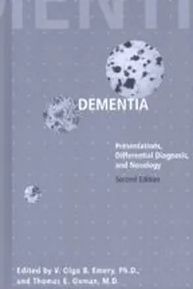Emery / Oxman | Dementia | Buch | 978-0-8018-7156-6 | sack.de