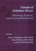 Ballenger / Whitehouse / Maurer |  Concepts of Alzheimer Disease | Buch |  Sack Fachmedien