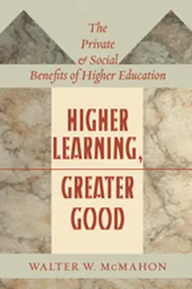 McMahon | Higher Learning, Greater Good | Buch | 978-0-8018-9053-6 | www.sack.de