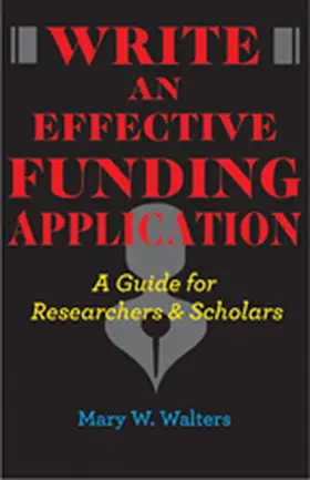 Walters | Write an Effective Funding Application | Buch | 978-0-8018-9356-8 | www.sack.de