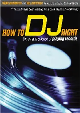 Broughton / Brewster |  How to DJ Right | eBook | Sack Fachmedien