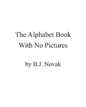 Novak |  The Alphabet Book With No Pictures | Buch |  Sack Fachmedien