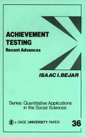 Bejar |  Achievement Testing | Buch |  Sack Fachmedien