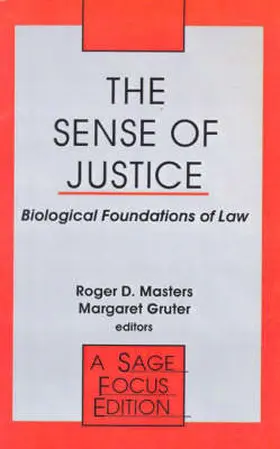 Masters / Gruter |  The Sense of Justice | Buch |  Sack Fachmedien
