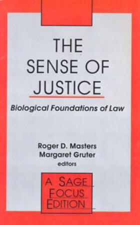 Gruter / Masters | The Sense of Justice | Buch | 978-0-8039-4398-8 | sack.de