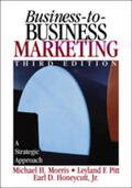 Morris / Pitt / Honeycutt |  Business-To-Business Marketing | Buch |  Sack Fachmedien