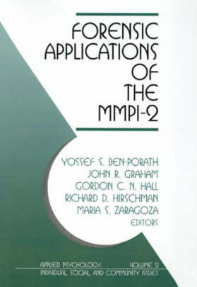 Ben-Porath / Graham / Hall | Forensic Applications of the MMPI-2 | Buch | 978-0-8039-7013-7 | sack.de