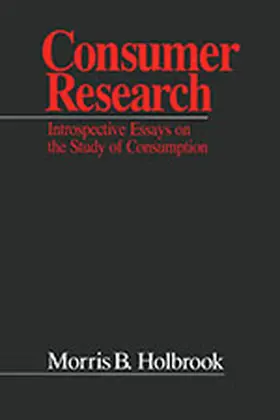 Holbrook |  Consumer Research | Buch |  Sack Fachmedien