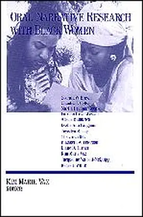 Vaz |  Oral Narrative Research with Black Women | Buch |  Sack Fachmedien