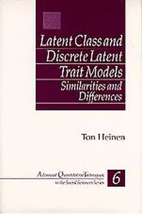 Heinen |  Latent Class and Discrete Latent Trait Models | Buch |  Sack Fachmedien