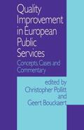 Bouckaert / Pollitt |  Quality Improvement in European Public Services | Buch |  Sack Fachmedien