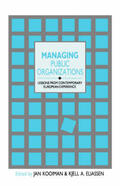 Kooiman / Eliassen |  Managing Public Organizations | Buch |  Sack Fachmedien