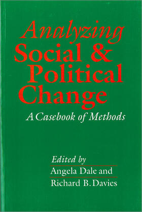 Dale / Davies | Analyzing Social and Political Change | Buch | 978-0-8039-8299-4 | sack.de