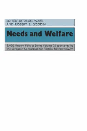 Ware / Goodin |  Needs and Welfare | Buch |  Sack Fachmedien