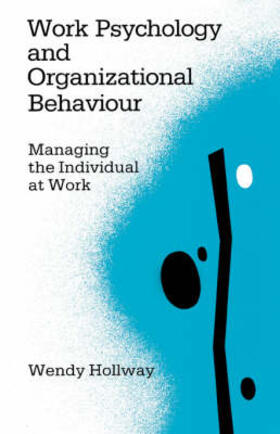 Hollway | Work Psychology and Organizational Behaviour | Buch | 978-0-8039-8354-0 | sack.de