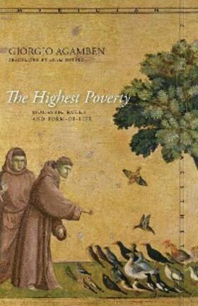 Agamben | The Highest Poverty | E-Book | sack.de