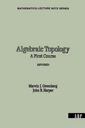 Greenberg |  Algebraic Topology | Buch |  Sack Fachmedien