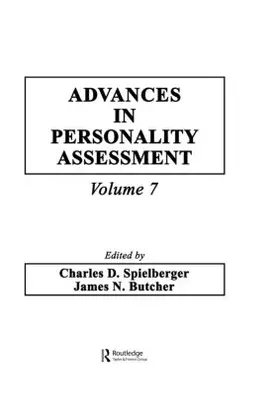 Spielberger / Butcher |  Advances in Personality Assessment | Buch |  Sack Fachmedien