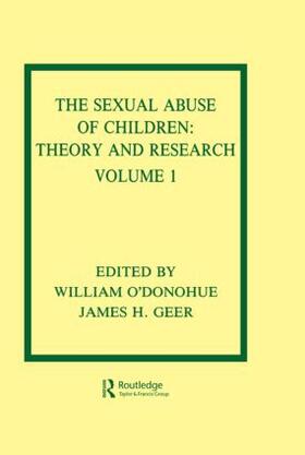 O'Donohue / Geer | The Sexual Abuse of Children | Buch | 978-0-8058-0339-6 | sack.de